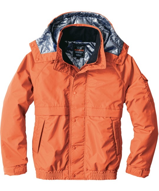 【ビッグボーン】8386　防寒ジャケット(35ｵﾚﾝｼﾞ-3S)