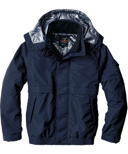 【ビッグボーン】8386　防寒ジャケット(58ﾈｲﾋﾞｰﾌﾞﾗｯｸ-3S)