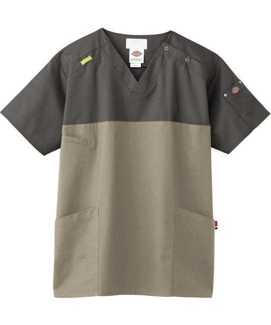 【フォーク】7040SC　ユニセックススクラブ（Dickies）(15ｶﾞﾝﾒﾀxｽﾄｰﾝ-SS)