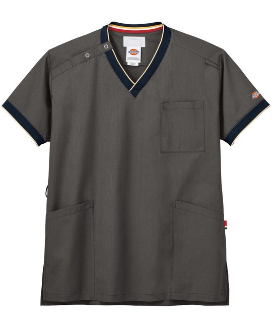 【フォーク】7084SC　ユニセックススクラブ（Dickies）(5ｶﾞﾝﾒﾀ-SS)