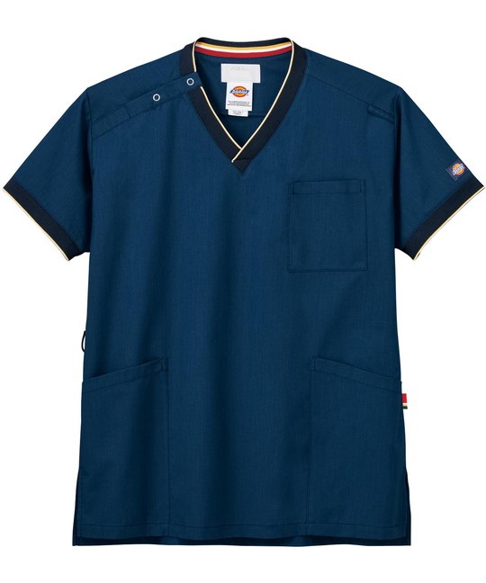 【フォーク】7084SC　ユニセックススクラブ（Dickies）(7ｼｰﾙｽﾞ-SS)