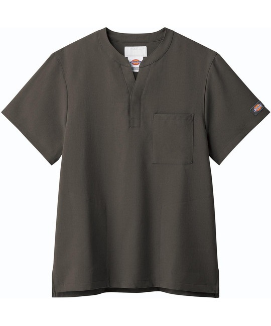 【フォーク】7090SC　ユニセックススクラブ（Dickies）(15ﾀﾞｰｸｸﾞﾚｰ-3S)