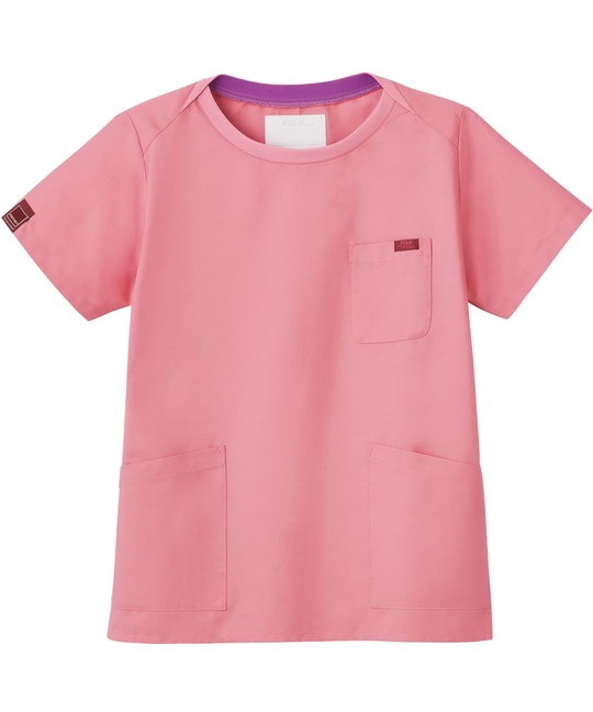 【フォーク】7097SC　ユニセックスTシャツライクスクラブ（PANTONE）(3ﾋﾟﾝｸ-SS)