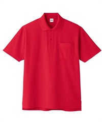 【CO-COS】A-137　超消臭　半袖ポロシャツ(20ﾚｯﾄﾞ-SS)