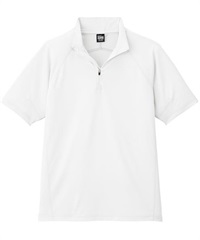 【CO-COS】A-2667　冷感半袖ジップアップシャツ