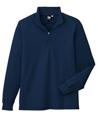 【CO-COS】A-2668　冷感長袖ジップアップシャツ(1ﾈｲﾋﾞｰ-SS)