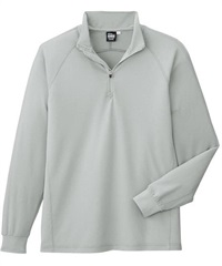 【CO-COS】A-2668　冷感長袖ジップアップシャツ(3ｼﾙﾊﾞｰ-SS)