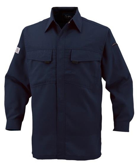 【CO-COS】A-3368　エコ・製品制電　長袖シャツ(1ﾈｲﾋﾞｰ-SS)