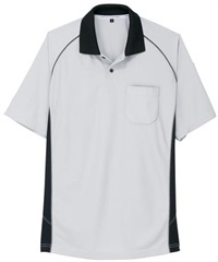 【CO-COS】A-3377　半袖ポロシャツ(3ｼﾙﾊﾞｰ-SS)