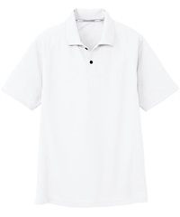 【CO-COS】AS-1647　半袖ポロシャツ（胸ポケットなし）(0ﾎﾜｲﾄ-SS)