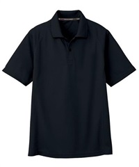 【CO-COS】AS-1647　半袖ポロシャツ（胸ポケットなし）(13ﾌﾞﾗｯｸ-SS)