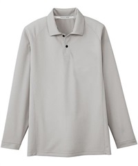 【CO-COS】AS-1648　長袖ポロシャツ（胸ポケットなし）(3ｼﾙﾊﾞｰ-SS)