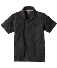 【CO-COS】G-9147　半袖ポロシャツ(13ﾌﾞﾗｯｸ-SS)