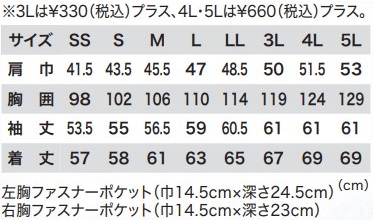 サイズ表1